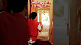 Reaction of toto Amazing😱 wow Zach king majic Doors 😱funny comedy funny skit regularshow [upl. by Namrehs468]