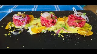 Tartare di manzo mediterranea [upl. by Ventura]