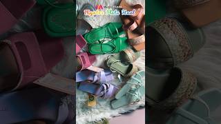 Myntra Footwear Haul myntra shorts footwearhaul haulvideo flats [upl. by Alethea]