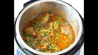 Instant Pot Lamb Curry  Pressure Cooked Lamb Curry [upl. by Tanhya]