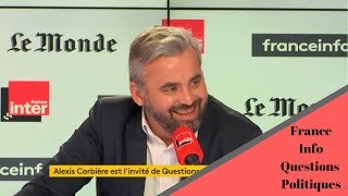 Alexis Corbière sur France Info et France Inter dans Questions Politiques [upl. by Oakley]