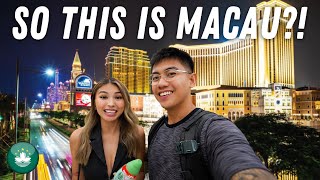 ENTERING MACAU CHINA 🇲🇴 The Las Vegas of Asia [upl. by Coriss]