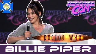 DOCTOR WHO Billie Piper Panel – Awesome Con 2023 [upl. by Gamin]