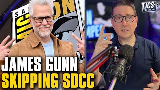 James Gunn Skipping Comic Con [upl. by Otecina]