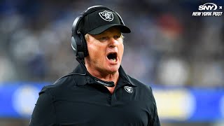 Jon Gruden reportedly in consideration to coach the Raiders again [upl. by Heimer]