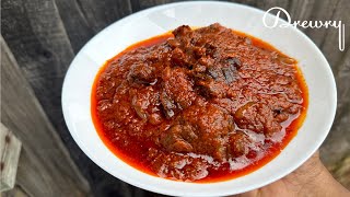 DELICIOUS GHANA BEEF STEW RECIPE  BIG POT [upl. by Pleasant417]