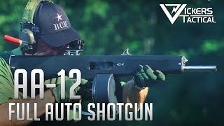 AA12 Fully Automatic Shotgun 4k [upl. by Alric]