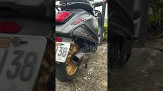 Vespa 150 akrapovic db killer remove❤️ [upl. by Retse]