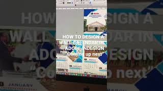 “PREVIEW” How to design a wall calendar in Adobe Indesign [upl. by Edny]