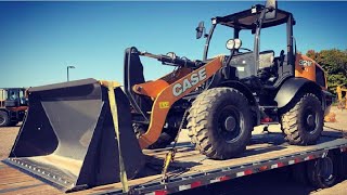 How to Load and Secure Heavy Machinery  HOTSHOT TRUCKING [upl. by Fleece]