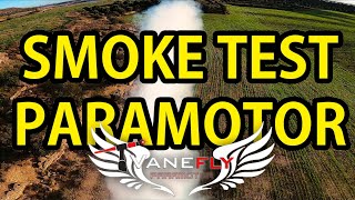 PARAMOTOR SMOKE TEST NIRVANA VANEFLY PARAMOTOR [upl. by Lenoel]