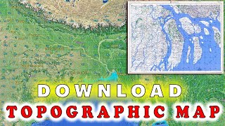 How to Download Topographic Maps using Google Earth Pro [upl. by Zizaludba]