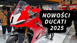 Moc czy masa  nowości Ducati na 2025 [upl. by Nnaerb364]