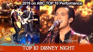 Laine Hardy sings Oo De Lally from Robin Hood  American Idol 2019 Top 10 Disney Night [upl. by Rudie741]