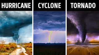 Hurricane Tornado Cyclone – What’s the Difference [upl. by Balduin]