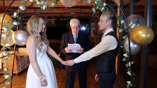 Our OFFICIAL Wedding Video  Connor and Liana [upl. by Eno]