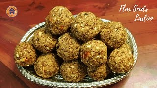 How to make Flax Seeds Laddu Immunity Booster Laddu Recipes Dry Fruits Laddu Recipe [upl. by Leandra]