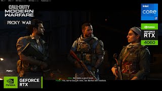 Call of Duty Modern Warfare 2019 Walkthrough 2 Proxy War on RTX 4060 Laptop  Colorful Evol P15 [upl. by Sheeran421]