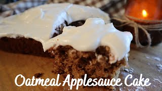 Oatmeal Applesauce Cake [upl. by Herta]