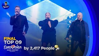 🇳🇴 Melodi Grand Prix 2024 Final  Top 09 by 2417 People Norway Eurovision 2024 [upl. by Ayat]