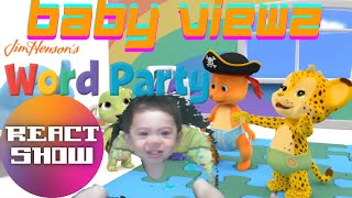 Word Party Reaction  Live Watchalong  Netflix Jr  Baby Viewz Show [upl. by Enicul]