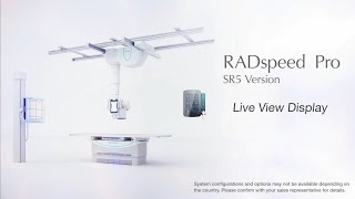 RADspeed Pro SR5 Version Live View Display VISION SUPPORT [upl. by Vod110]