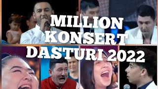 MILLION JAMOASI 2022KONSERT DASTURI 2022 MAY  PREMIERA [upl. by Doone20]