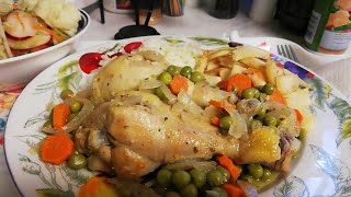 Pollo arvejado jugoso y sabrosoJuicy and tasty chicken with peas [upl. by Alodi]