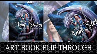 ART BOOK FLIP THROUGH  The Art of ANNE STOKES [upl. by Ajnek]