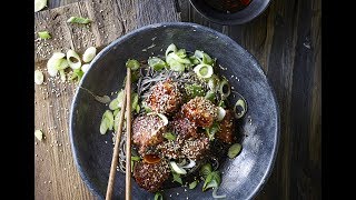 Nem aftensmad med Sticky Chicken Garlic [upl. by Ludwog]