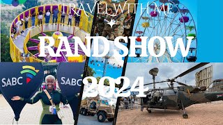 TRAVEL WITH ME RAND SHOW 2024 EXHIBITIONS SA MILITARY AMAPIANO amp MUSIC [upl. by Ahselef]