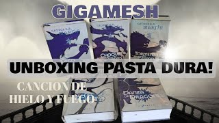 ¿Vale la pena Unboxing de Canción de Hielo y Fuego en Edición de Pasta Dura de Gigamesh [upl. by Yrome805]