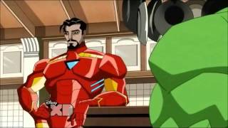 avengers earths mightiest heroes funny moments pt1 [upl. by Tish]