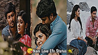 Ninnu Kori Love Efx Status  Unnattundi Gundey BGM song efx whatsapp status Telugulove bgm status [upl. by Andros]