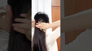 Stick hair bun protective hair style [upl. by Nerrot995]