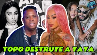 DJ TOPO ARREMETE CONTRA YAILIN POR INSINUAR QUE AÚN MAJA CON ANUEL amp TIRAR PUYA A LAURY MUJER [upl. by Ruffin]