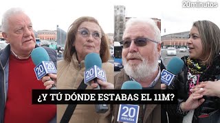 11M  quotSe me encoge aún el corazónquot Los españoles recuerdan el terror y la solidaridad de aquel día [upl. by Trevorr]