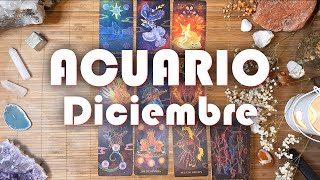 ACUARIO DICIEMBRE ♒ Cambios que llevan a tu bienestar [upl. by Tonnie]