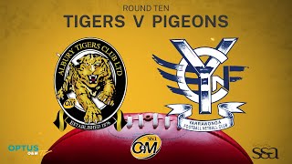 R10 2023  Albury Tigers vs Yarrawonga Pigeons [upl. by Pamela279]