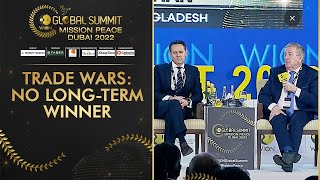 WION Global Summit 2022 Are trade wars spelling the end of globalisation  Mission peace [upl. by Pan]