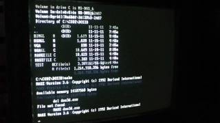 16bit DOS 3D cube in VGA mode 13h [upl. by Cullan]