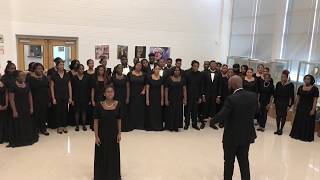 Troy Bell amp Cicely Tyson Performing Arts High School Chorus rehearsing ‘I Know I’ve Been Changed’ [upl. by Einahc]