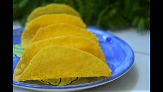 Making of Crunchy Taco Shells [upl. by Yllop]