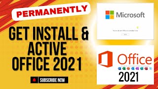 Download Install and activated Microsoft Office 2021  Life Time Original [upl. by Garin535]