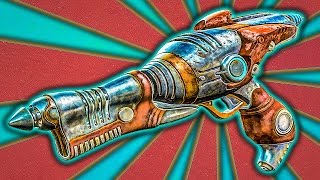 Fallout 4  Hubs Alien Blaster  Unique Nuka World Weapon Guide [upl. by Demmahom687]