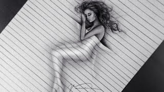 3D Drawing Illusion  Trick Art [upl. by Ennahgem]