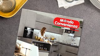 Cucina moderna con isola OASI  MONDO CONVENIENZA [upl. by Nosille]