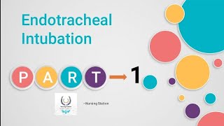 Endotracheal Intubation Part1  Indication for Endotracheal Intubation types of ET tube [upl. by Skiest]