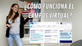 ¿Cómo FUNCIONA el CAMPUS VIRTUAL de la UOC  Explicación general aulas asignaturas trámites [upl. by Parsifal]