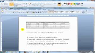 Converter tabela para imagem [upl. by Virgilia]